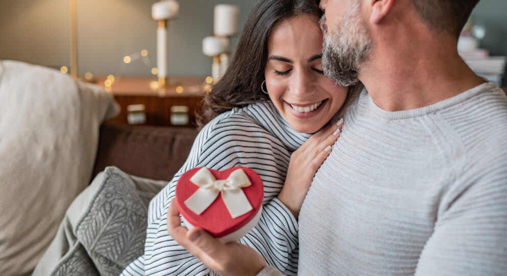 Couple on Valentine's Day